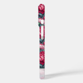 Mooie Kerstcadeau Pioen Bloemstuk Op Maat Case-Mate iPhone Case (Achterkant / Links)