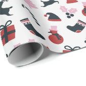 Mooie Kerstcadeau-verpakkings papier (Rol Hoek)