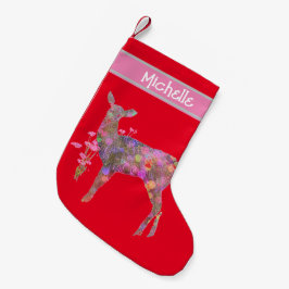 Mooie kerstcadeau voor de deur kleine kerstsok