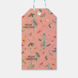 Mooie Kerstcadeautag Cadeaulabel