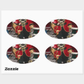 Mooie kerstcadeautjes afbeelding.JPG Ovale Sticker (Vel)