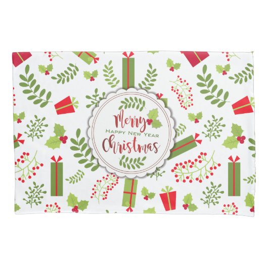 Mooie kerstcadeautjes kussensloop (Voorkant)