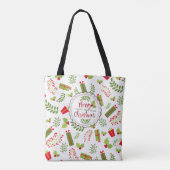 Mooie kerstcadeautjes tote bag (Achterkant)