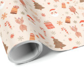 Mooie Kerstcadeauverpakking Cadeaupapier (Rol Hoek)