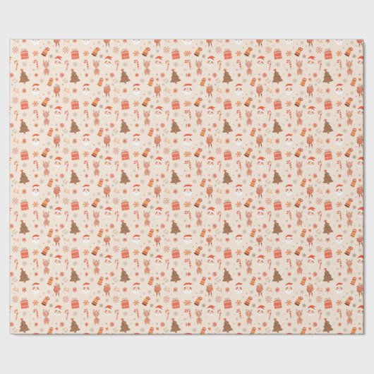 Mooie Kerstcadeauverpakking Cadeaupapier (Zoom)