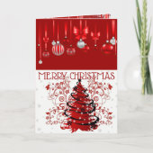 Mooie kerstdagen feestdagen kaart (Voorkant)