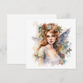 Mooie Kerstelf  Feestdagenkaart (Voorkant / Achterkant)