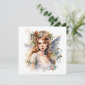 Mooie Kerstelf  Feestdagenkaart (Staand voorkant)