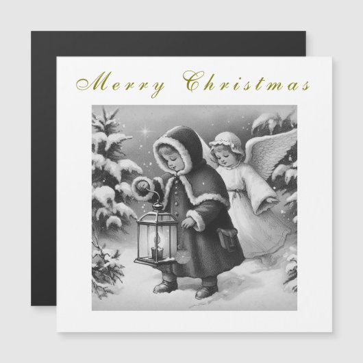 Mooie Kerstengelen Vakantie  (Voorkant / Achterkant)