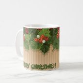 Mooie kerstfeestdag met Typografie Mok (Voorkant links)