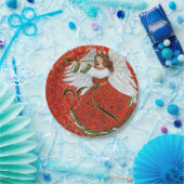 Mooie kerstfeestdag papieren bordje (Feest)