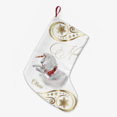 Mooie kerstfeestelijke feestelijke feestelijke fee kleine kerstsok (Voorkant (Hangend))