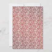 Mooie kerstfeestelijke feestelijke feestelijke uni kaart (Achterkant)