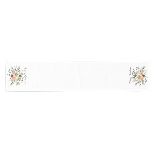 Mooie kerstfeestetafel korte tafelloper (Horizontaal)