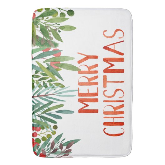 Mooie kerstfeestjes en bijkantoren  badmat (Voorkant Verticaal)