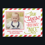 Mooie kerstfotokaart definiëren feestdagenkaart<br><div class="desc">Het seizoen vieren met deze moderne en stijlvolle vakantiekaart van Berry Berry Sweet. Bezoek WWW.BERRYBERRYSWEET.COM voor meer van onze stijlvolle vakantie-collecties.  achtergrondkleur.</div>