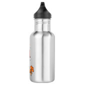 Mooie kerstgarnalen cartoon illustratie waterfles  (Rechts)