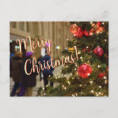 Mooie kerstgroet feestdagenkaart (Voorkant)