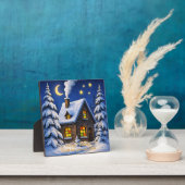 Mooie kerstgroet fotoplaat (Insitu)