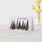 Mooie kerstgroet kaart (Gele Bloem)
