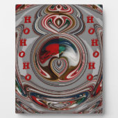 Mooie kerstharten vakantieseizoen kleuren A Fotoplaat (Voorkant)