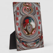 Mooie kerstharten vakantieseizoen kleuren A Fotoplaat (Zijkant)