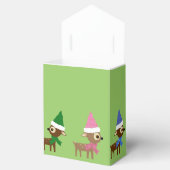 Mooie Kerstherten Favor Doos Bedankdoosjes (Geopend)