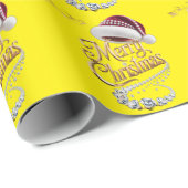 Mooie kersthoed cadeaupapier (Rol Hoek)