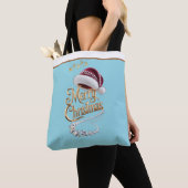 Mooie kersthoed tote bag (Dichtbij)
