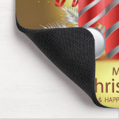 Mooie kerstkaarsen muismat (Hoek)