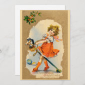 Mooie kerstkaart (Voorkant / Achterkant)