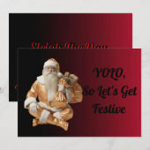 Mooie kerstkaart (Voorkant / Achterkant)