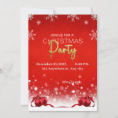 Mooie kerstkaart bedankkaart (Voorkant)