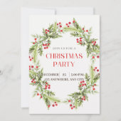 Mooie kerstkaart bedankkaart (Voorkant)