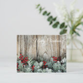 Mooie kerstkaart! briefkaart (Staand voorkant)