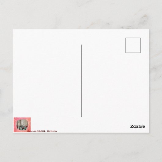 Mooie kerstkaart! briefkaart (Achterkant)