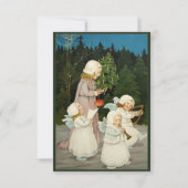 Mooie kerstkaart kaart (Voorkant)