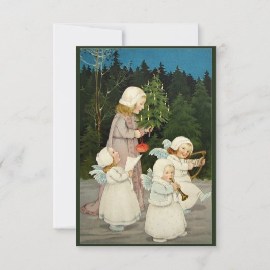 Mooie kerstkaart kaart (Voorkant)