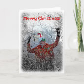 Mooie kerstkaart kaart (Voorkant)