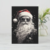 Mooie Kerstkaart van Sinterklaas Kaart (Staand voorkant)