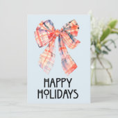 Mooie kerstkaarten feestdagenkaart (Staand voorkant)