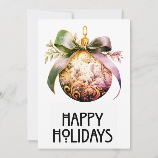 Mooie kerstkaarten feestdagenkaart (Voorkant)