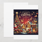 Mooie kerstKaarten Kaart (Voorkant / Achterkant)