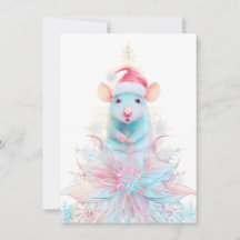 Mooie kerstkaarten met ratten