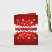 Mooie kerstkaarten voor feestdagen (Voorkant)