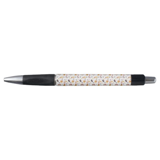 Mooie Kerstkat Patroon Pen (Voorkant)