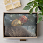 Mooie Kerstkatten Tissuepapier (Geschenk)