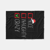 Mooie kerstkerstkerstkerstkerstkerstkerstkerstcade fleece deken (Voorkant (Horizontaal))