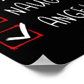 Mooie kerstkerstkerstkerstkerstkerstkerstkerstcade poster (Hoek)