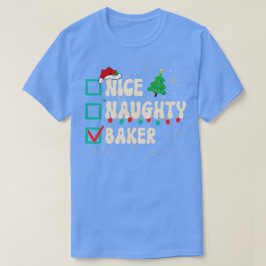 Mooie kerstkerstkerstlijstkerstcadeaubon voor Naug T-shirt (Design voorkant)